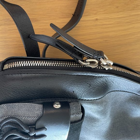 3.1 Phillip Lim Mini Bianca Backpack Denim Black main image 8